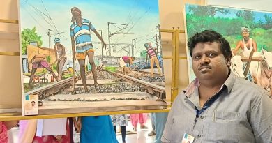 ప్రముఖ చిత్రకారుడు తిమ్మిరి రవీంద్రకు అభినందనలు