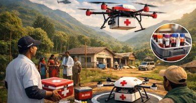 గిరిజన ప్రాంత ఆసుపత్రులకు డ్రోన్ల ద్వారా మందుల సరఫరా