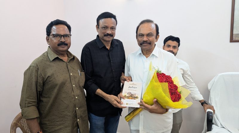 మాగుంటతో కంది రవిశంకర్ భేటీ