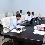 అర్నబ్ తుపానుపై సీఎం చంద్రబాబు సమీక్ష